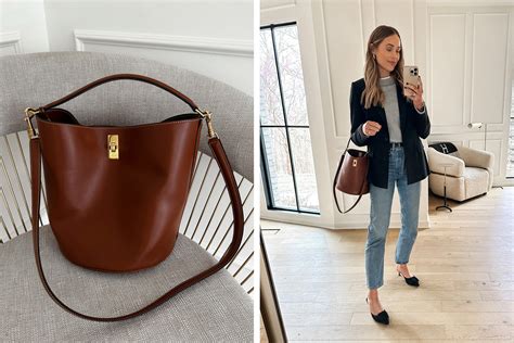 celine large canvas bucket bag|Celine bucket bag review.